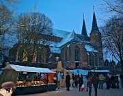 Dickensfestijn  (c) Henk Melenhorst : Deventer, Dickensfestijn, Bergkerk, sneeuw, winter